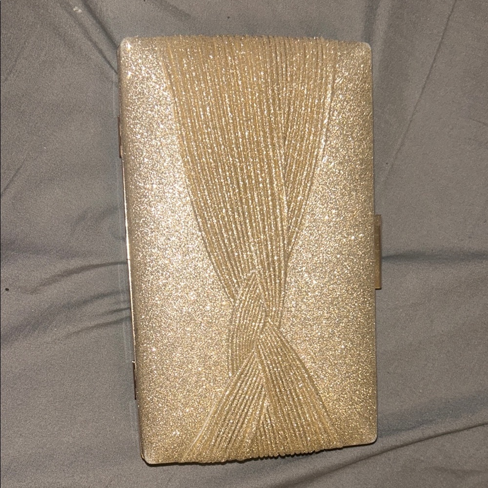 Elegant Gold Clutch